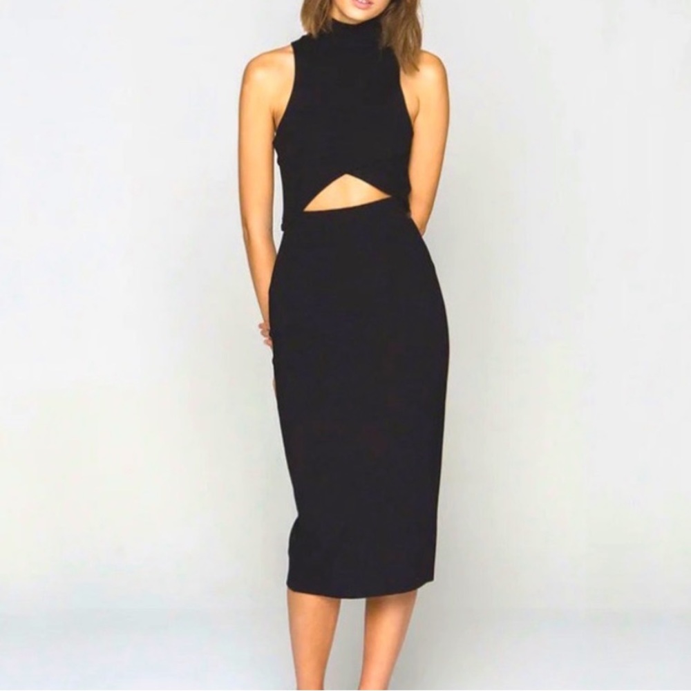 The Fifth Label Black Bodycon Dress